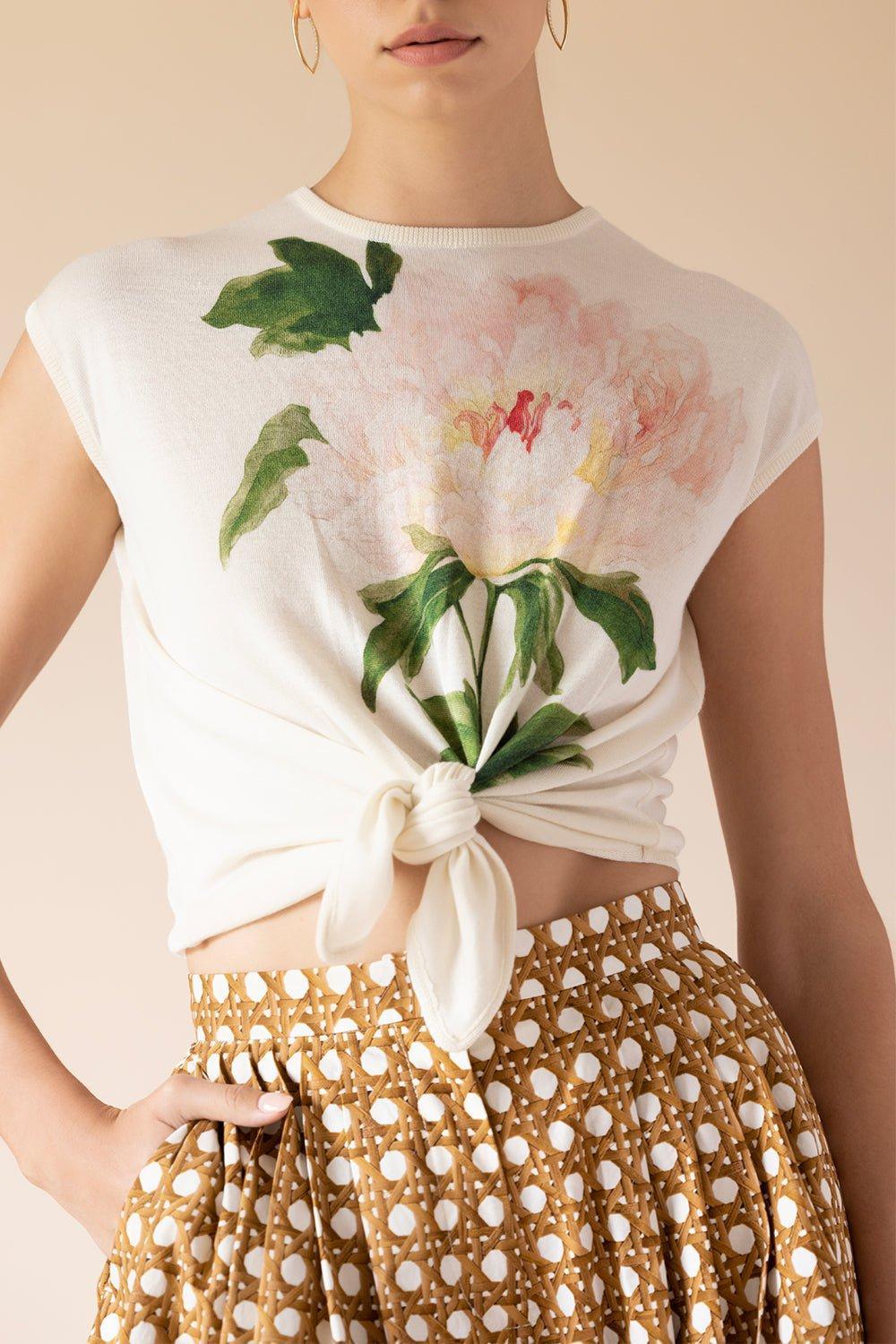 GIAMBATTISTA VALLI-Tie Front Top-