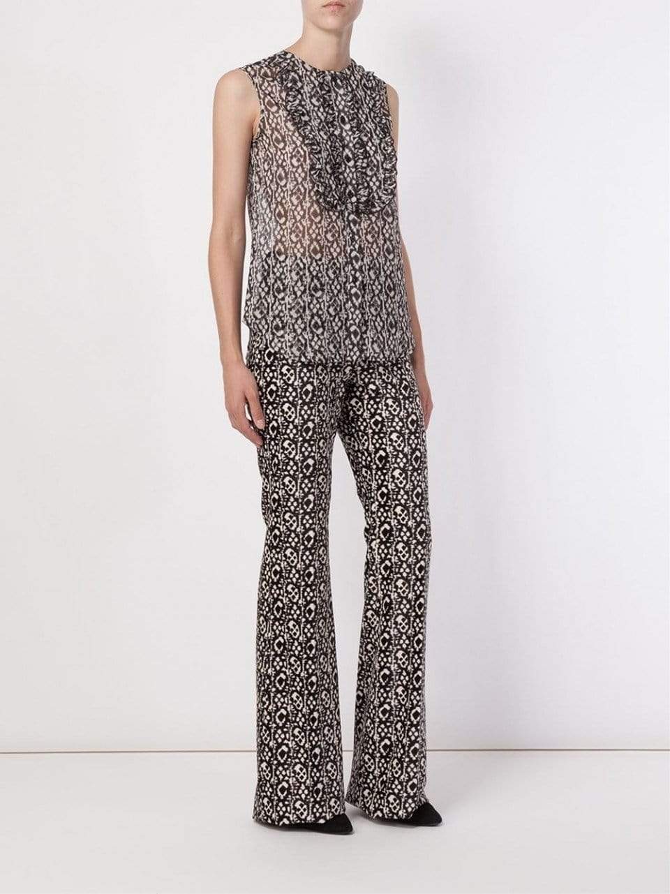 GIAMBATTISTA VALLI-Tribal Print Top-