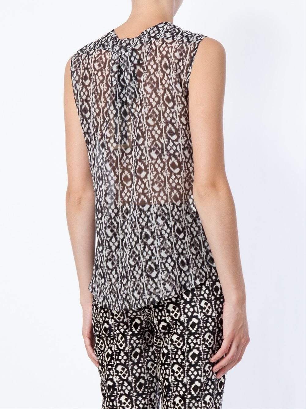 GIAMBATTISTA VALLI-Tribal Print Top-