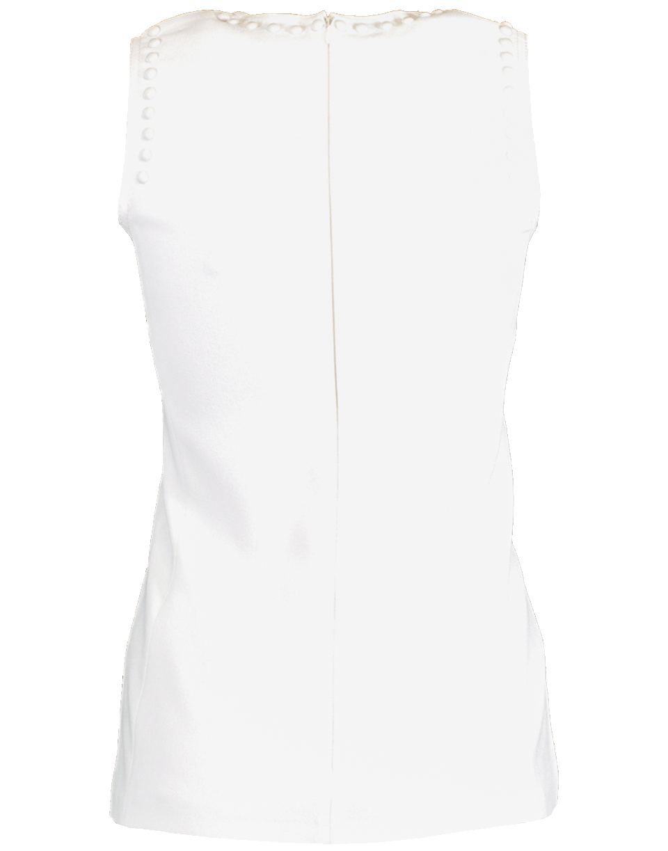 GIAMBATTISTA VALLI-Scoopneck Studded Tank-