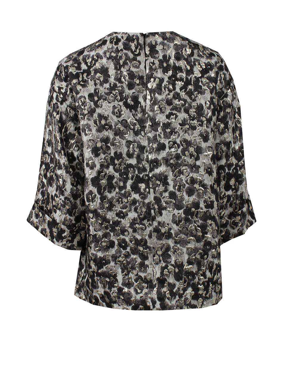 GIAMBATTISTA VALLI-Wide Sleeve Printed Tunic-
