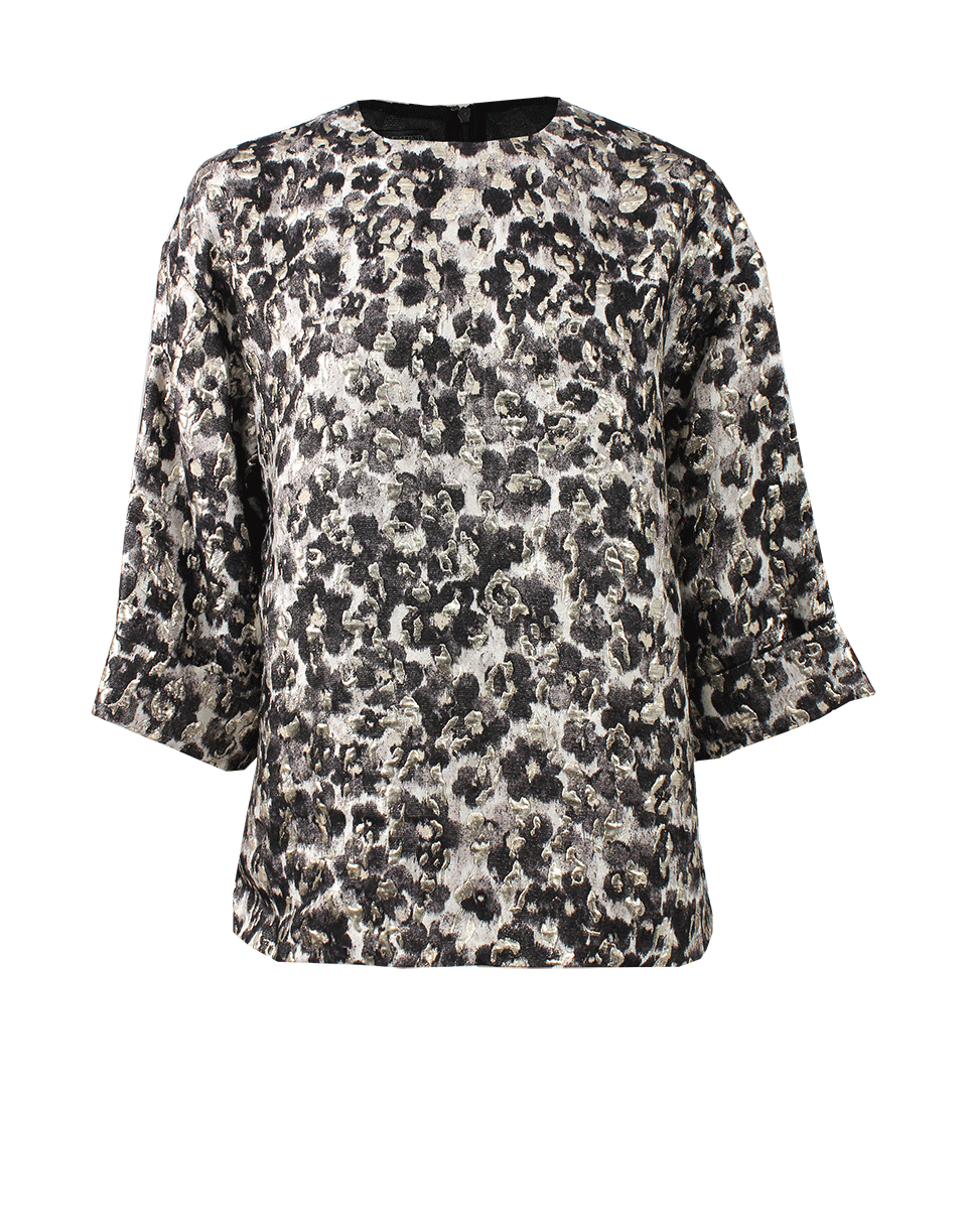 GIAMBATTISTA VALLI-Wide Sleeve Printed Tunic-