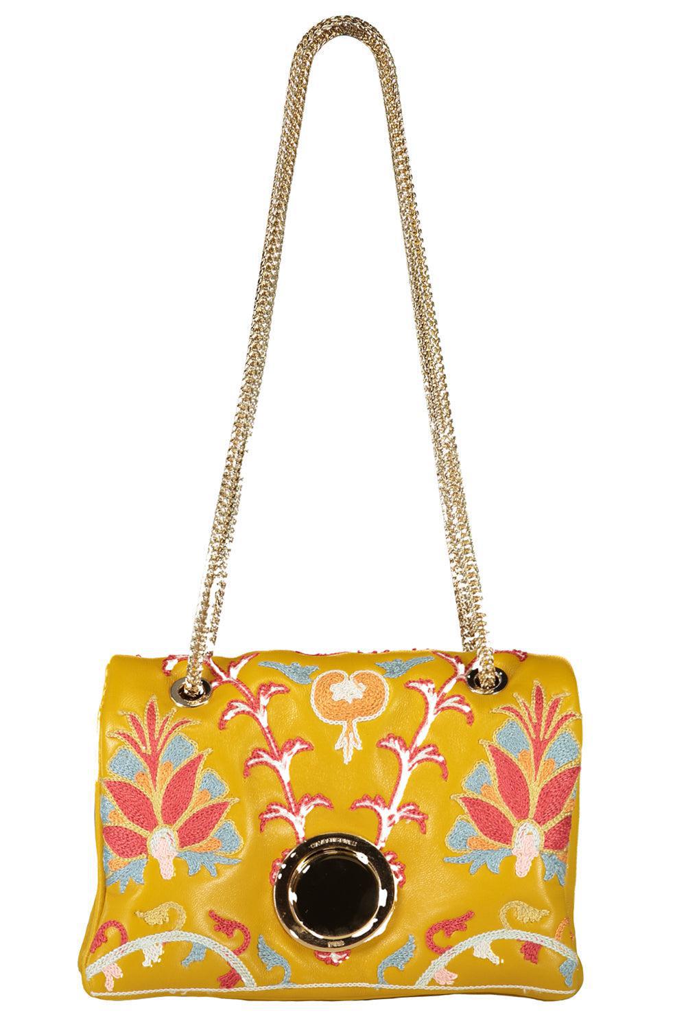 MINI AIRBAG BAG - SENAPE-SENPEGLD-O/S-HANDBAGSHOULDER-GIAMBATTISTA VALLI