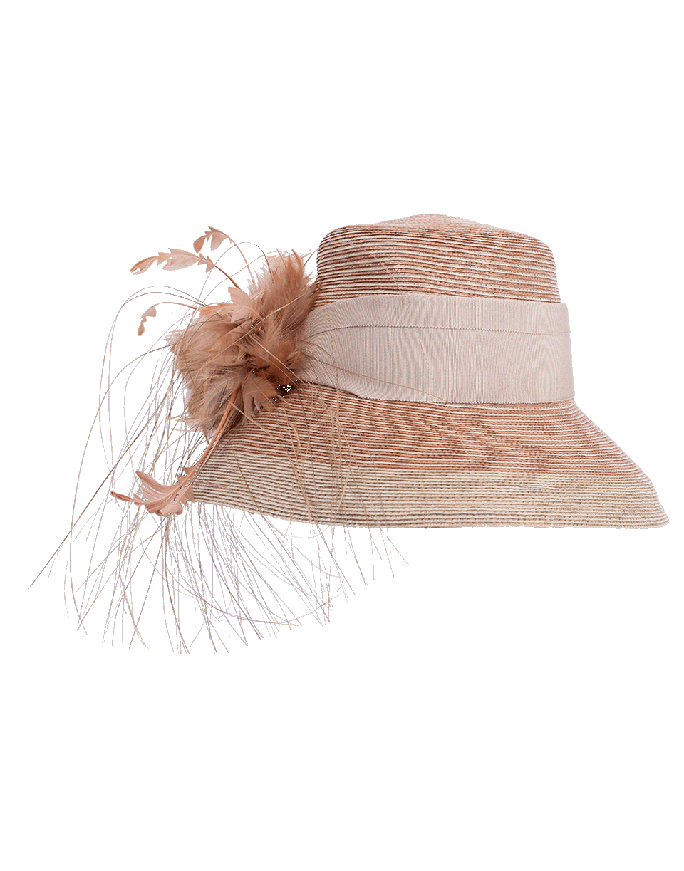 GIGI BURRIS MILLINERY-Racello Braid Fedora Hat-PINK
