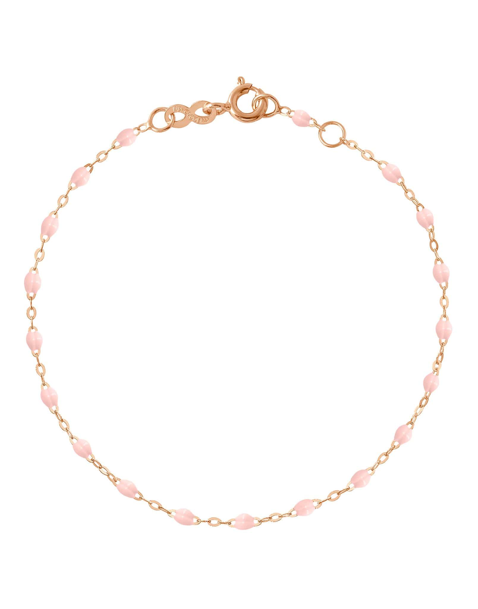 GIGI CLOZEAU-Baby Pink Classic Gigi Bracelet-28BBYPNK