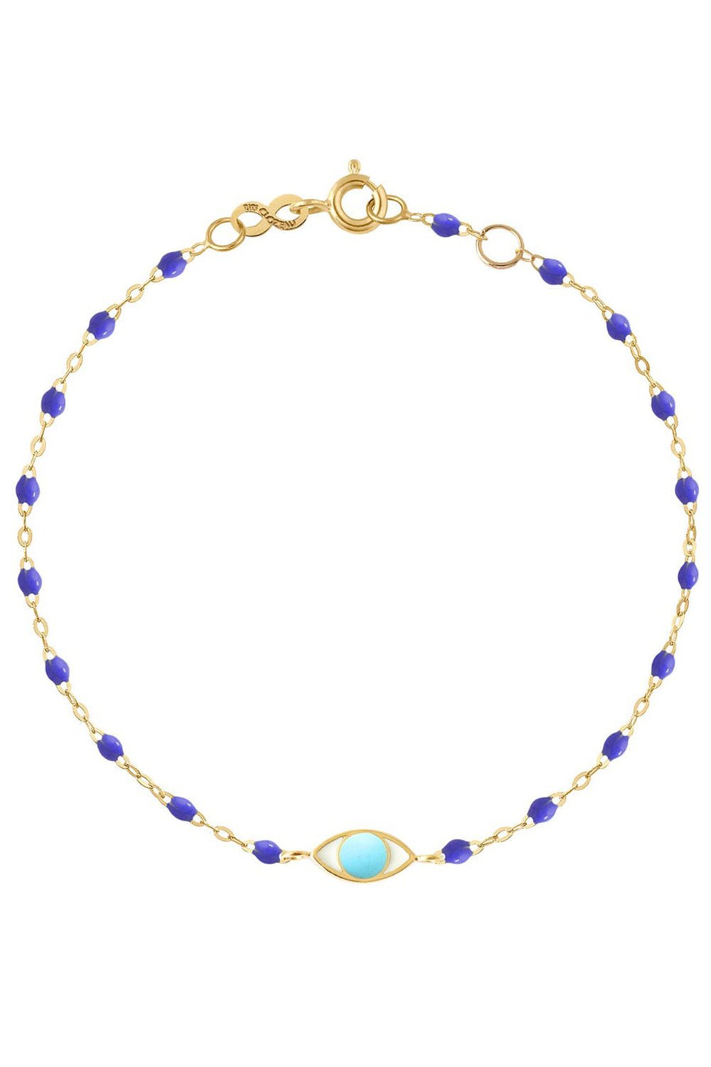 Classic Gigi Eye Bracelet - 6.7in-BLEUE-6.7-JEWELRYBOUTIQUEBRACELET O-GIGI CLOZEAU