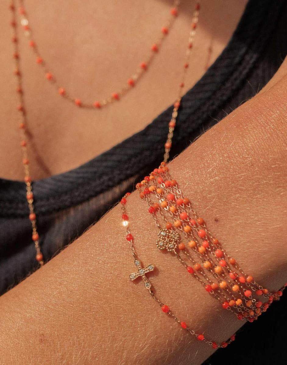 GIGI CLOZEAU-Classic Gigi Bracelet - 6.7in - Mandarine-MADRIN