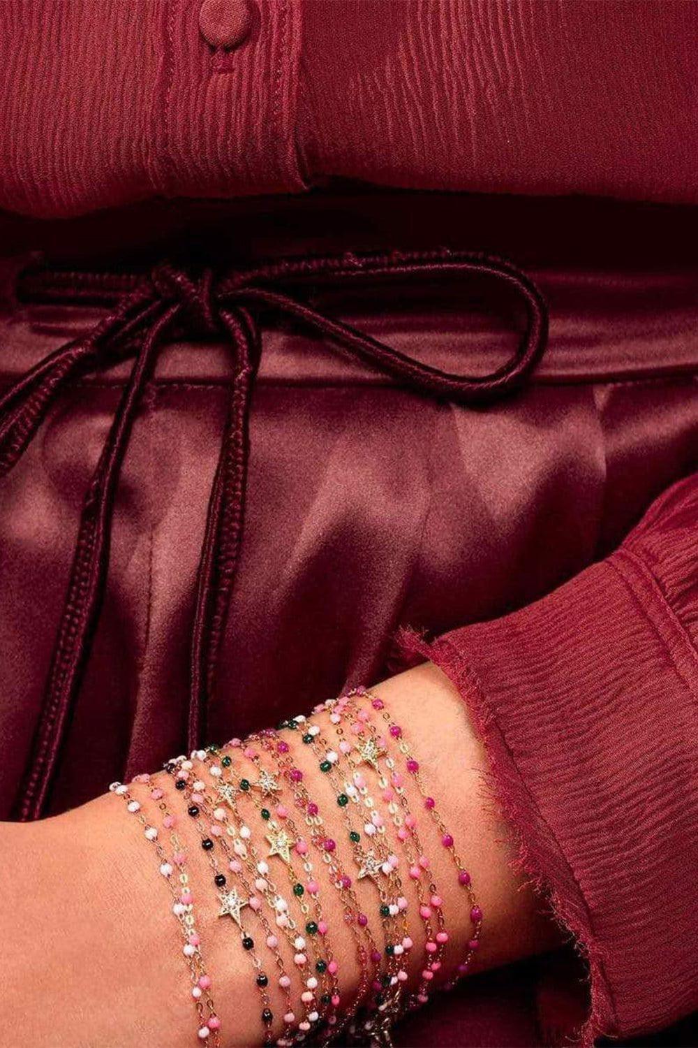GIGI CLOZEAU-Classic Gigi Bracelet - 6.7in - Pink-PINK