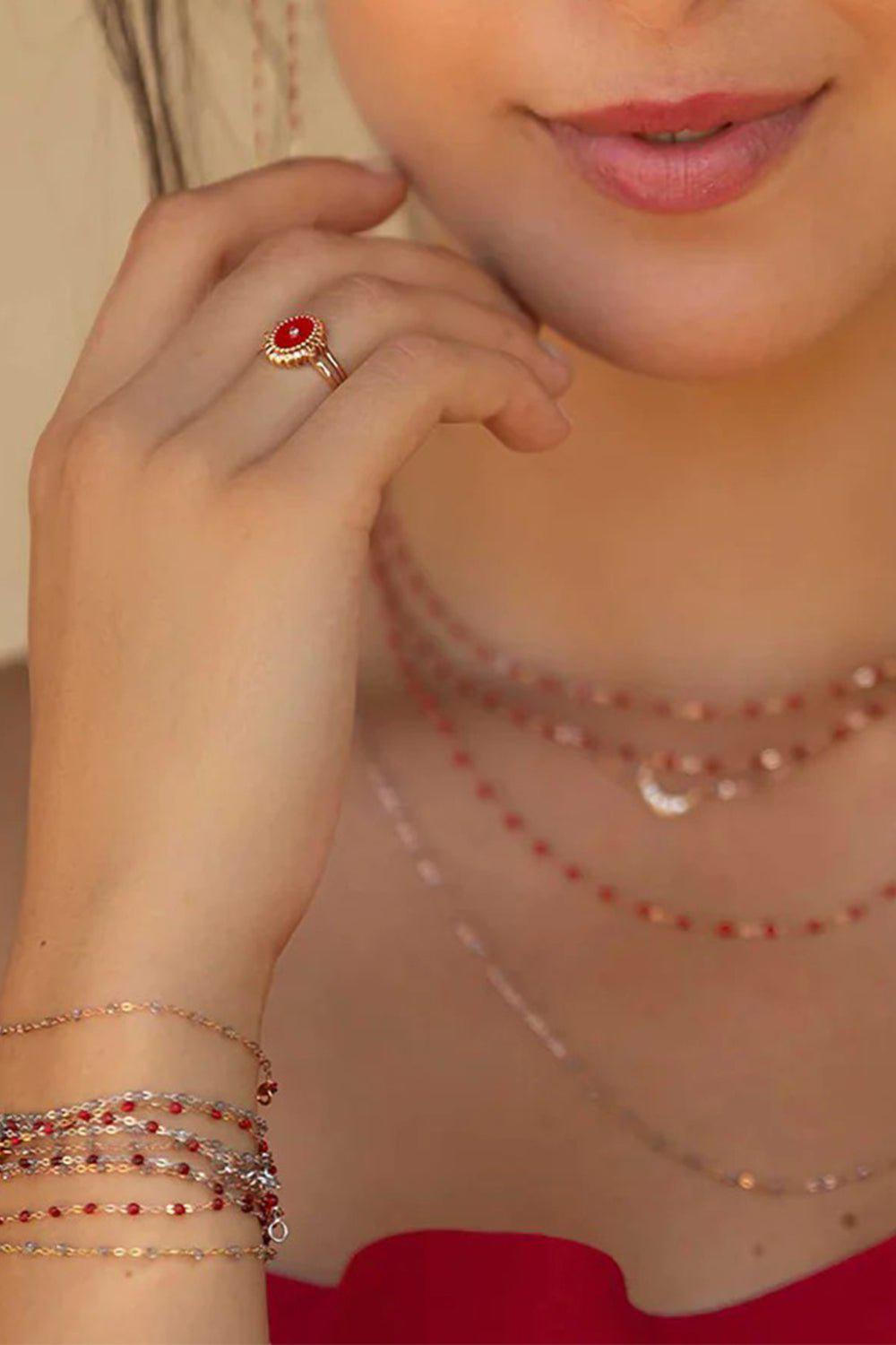 GIGI CLOZEAU-Classic Gigi Bracelet - 6.7in - Sparkle-SPARKLE