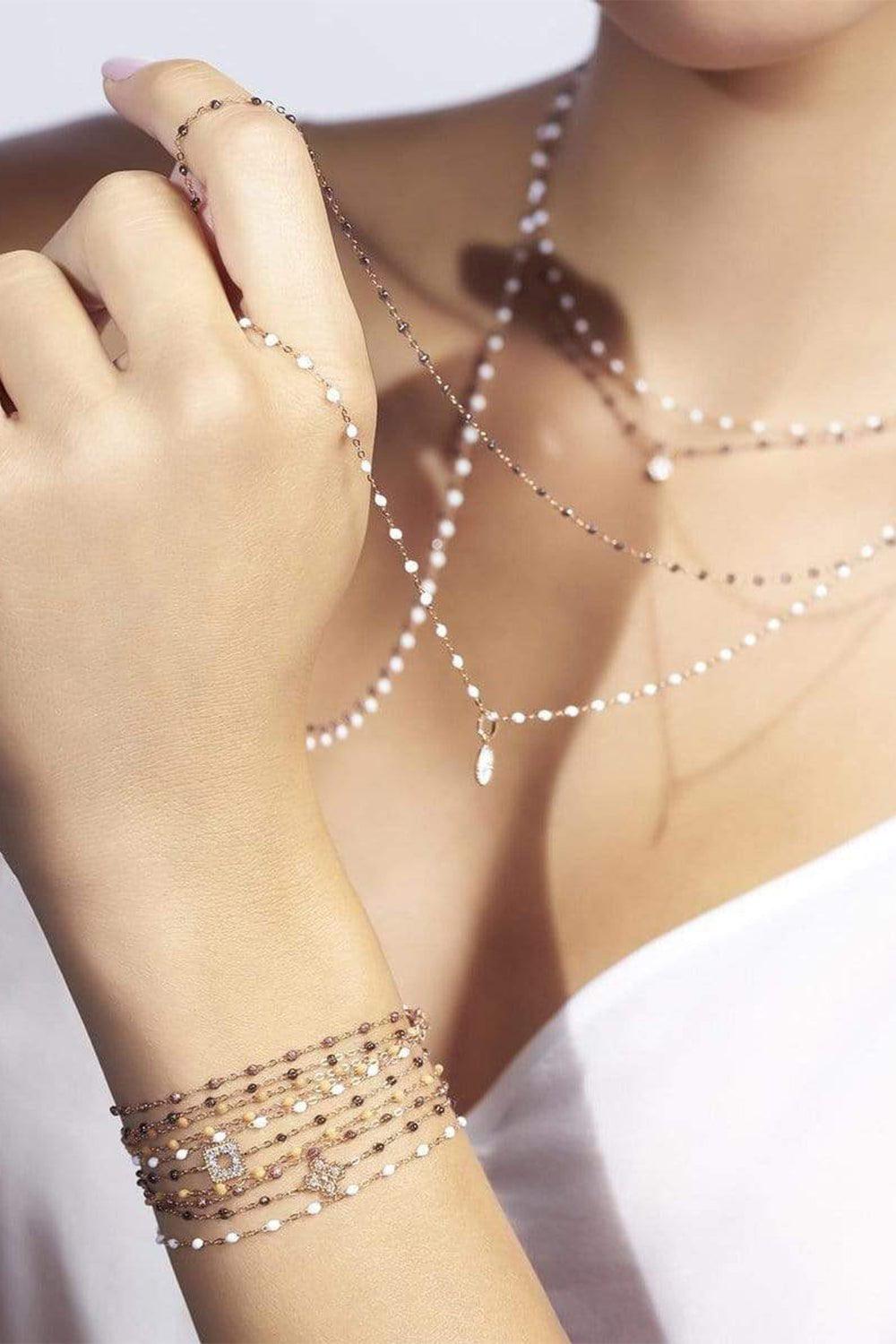 GIGI CLOZEAU-Classic Gigi Bracelet - 6.7in - White-WHITE