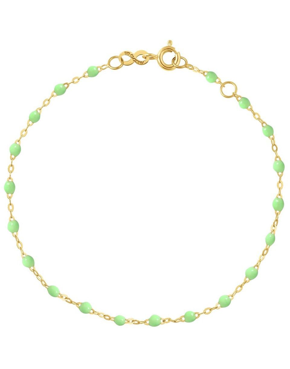 GIGI CLOZEAU-Classic Gigi Bracelet - 6.7in - Anis-YG/ANIS