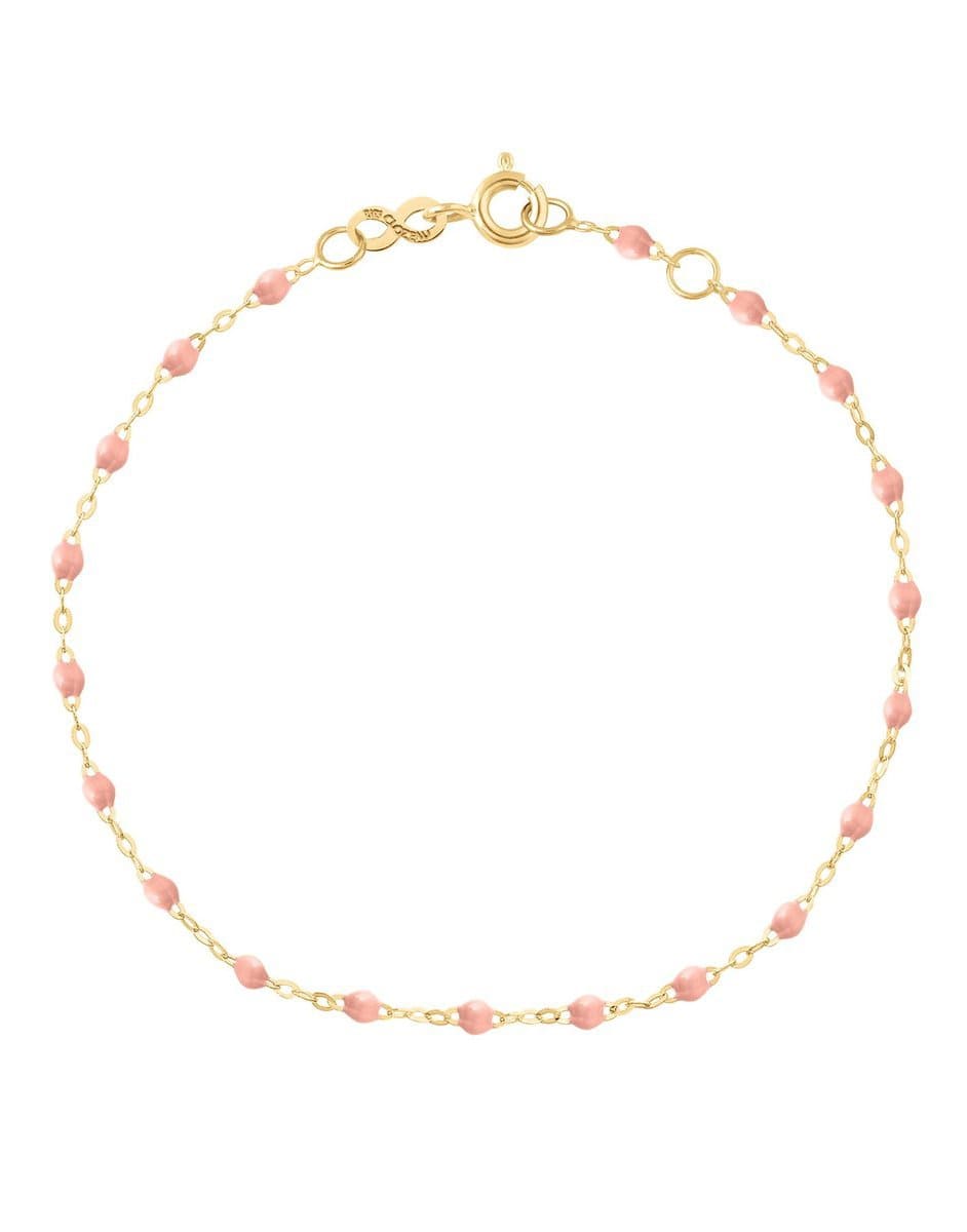 GIGI CLOZEAU-Classic Gigi Bracelet - 6.7in - Saumon-YG/SALMN