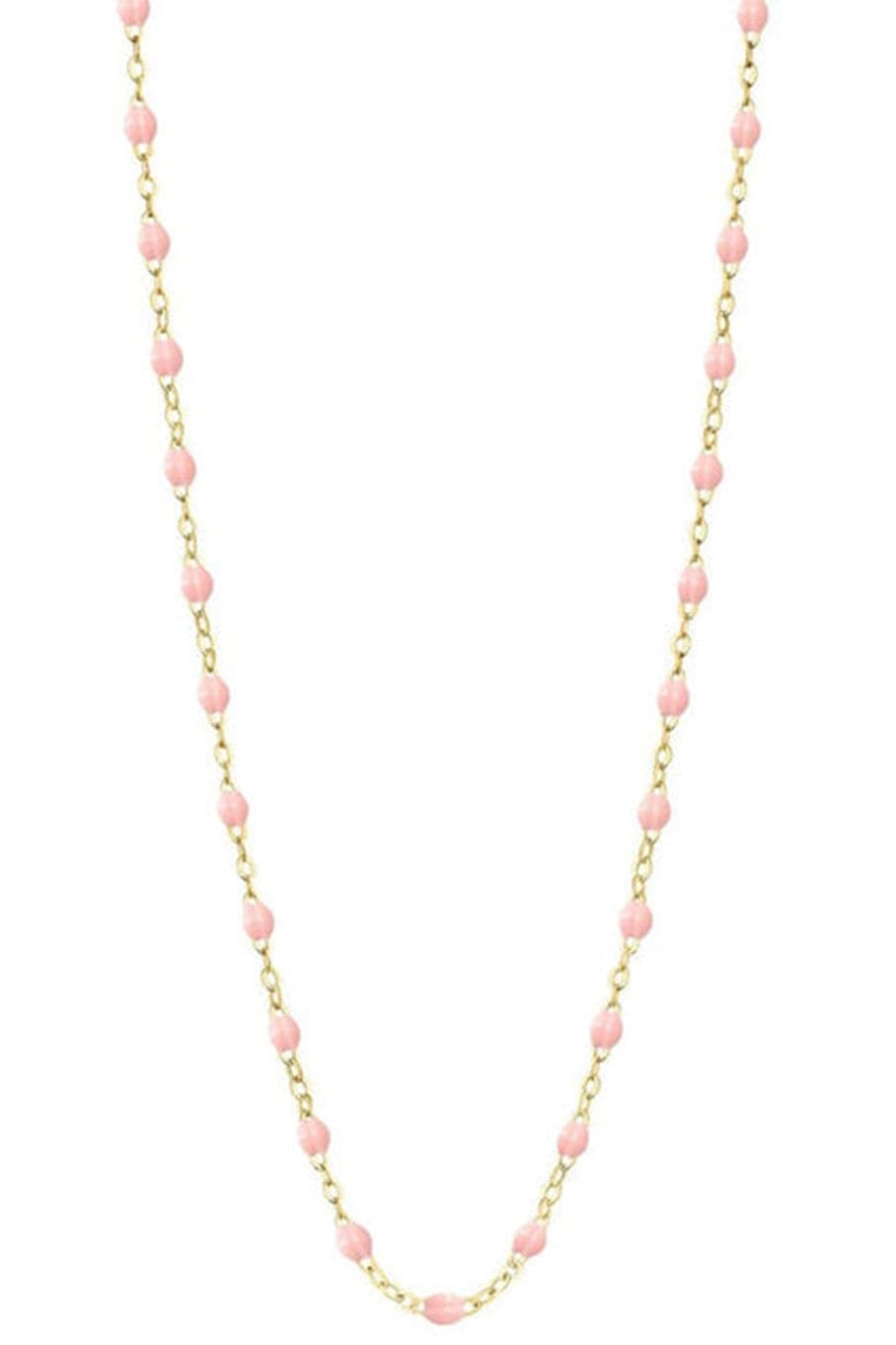 GIGI CLOZEAU-Classic Gigi Necklace - 16.5in - Pink-YG/PINK