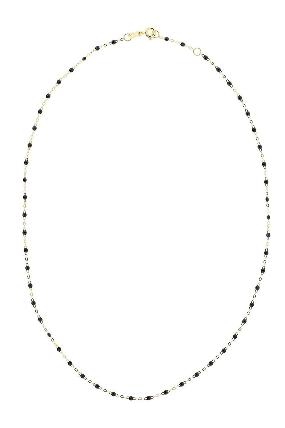 GIGI CLOZEAU-Classic Gigi Necklace - 16.5in - Black-BLACK