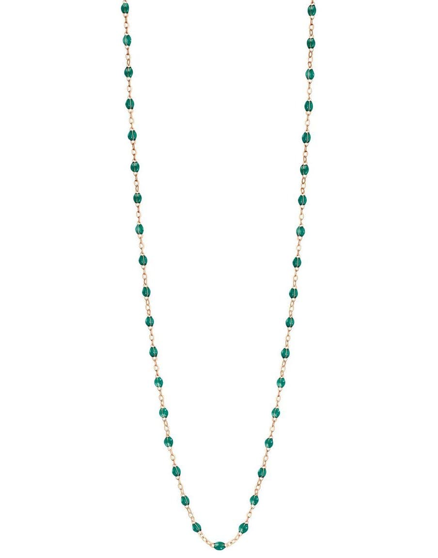 GIGI CLOZEAU-Classic Gigi Sautoir Necklace - 23.6in - Emerald-EMERALD