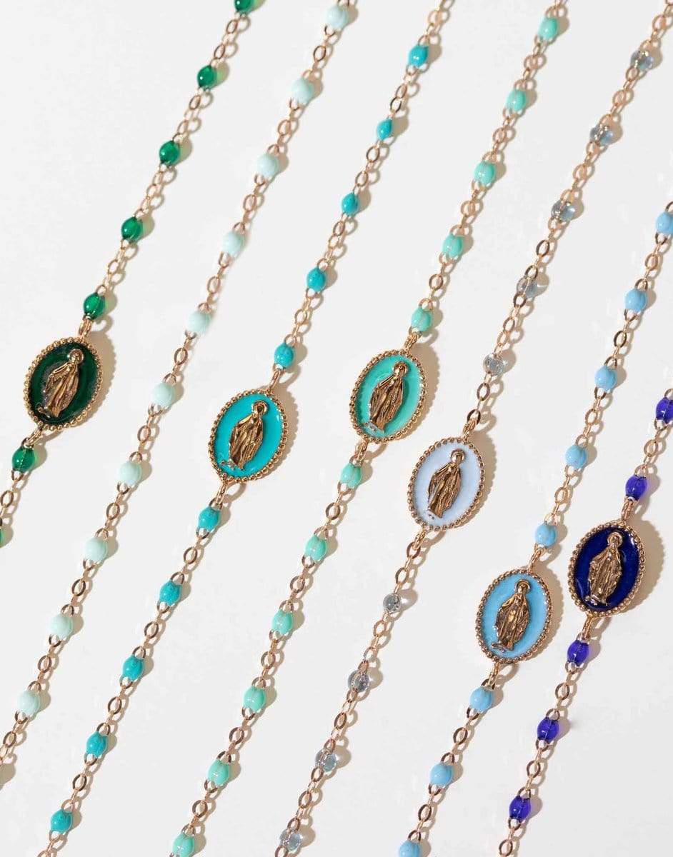 GIGI CLOZEAU-Classic Gigi Necklace - 16.5in - Jade-JADE