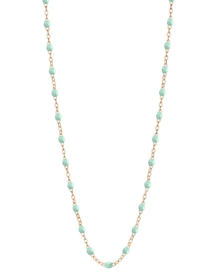 GIGI CLOZEAU-Classic Gigi Necklace - 16.5in - Jade-JADE