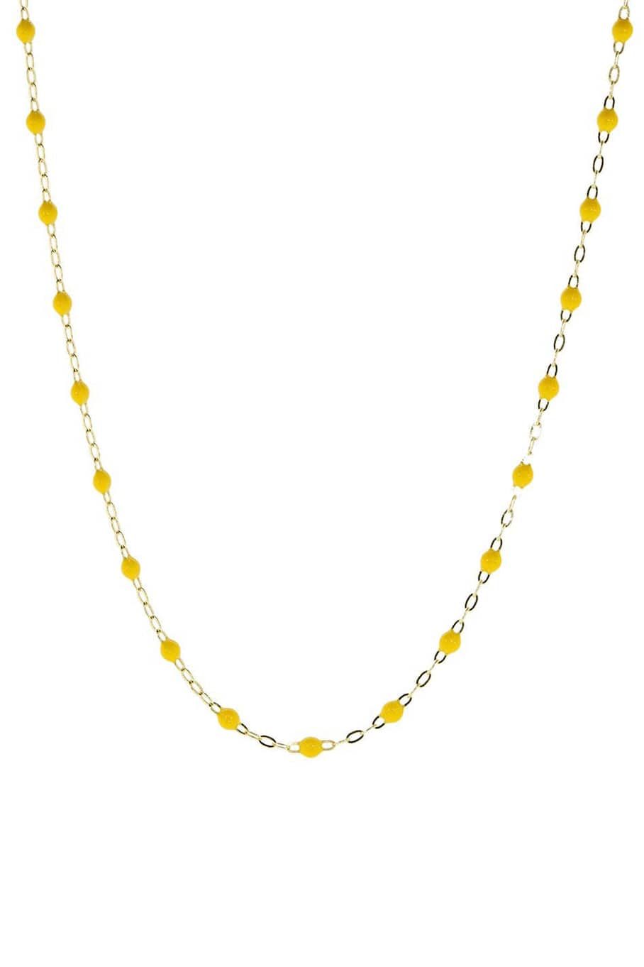 GIGI CLOZEAU-Classic Gigi Necklace - 16.5in - Lemon-LEMON