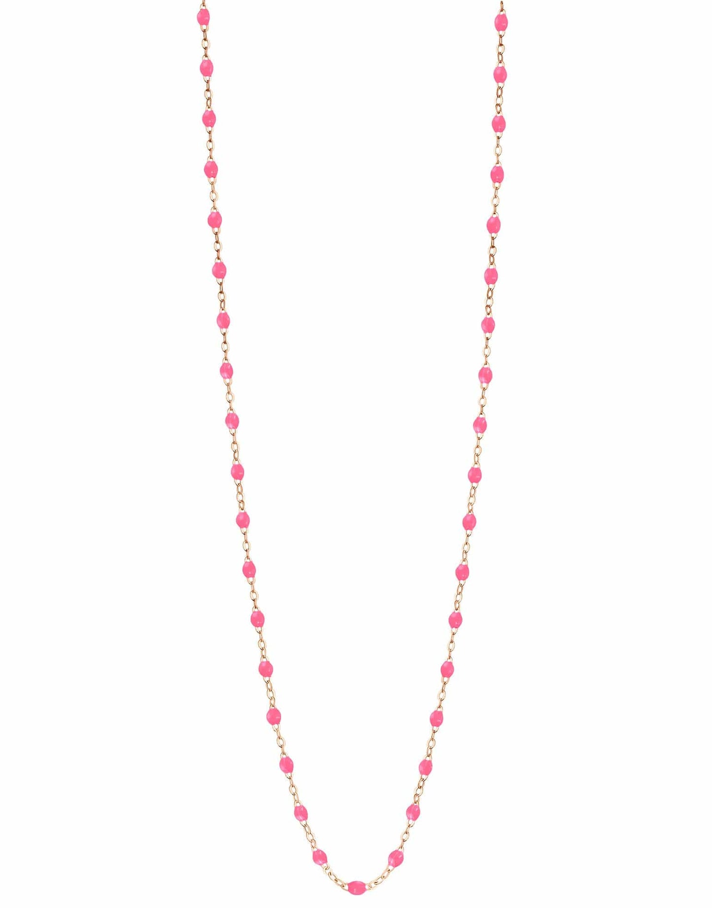 GIGI CLOZEAU-Classic Gigi Sautoir Necklace - 23.6in - Pink-PINK