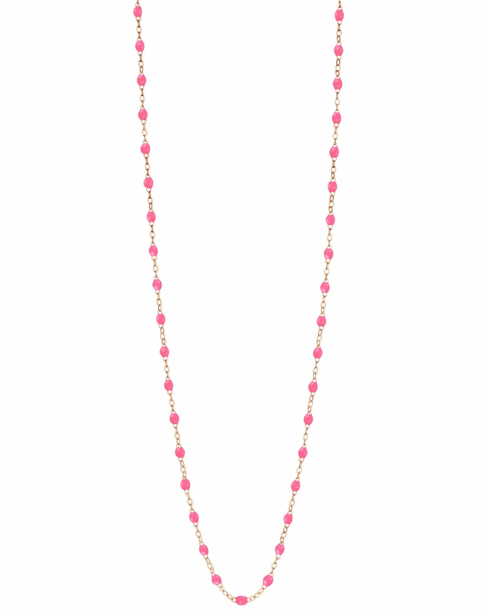 GIGI CLOZEAU-Classic Gigi Sautoir Necklace - 23.6in - Pink-PINK