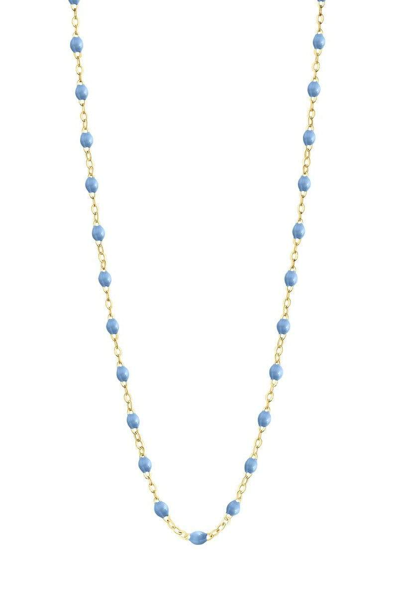 GIGI CLOZEAU-Classic Gigi Necklace - 16.5in - Sky-RG/SKY