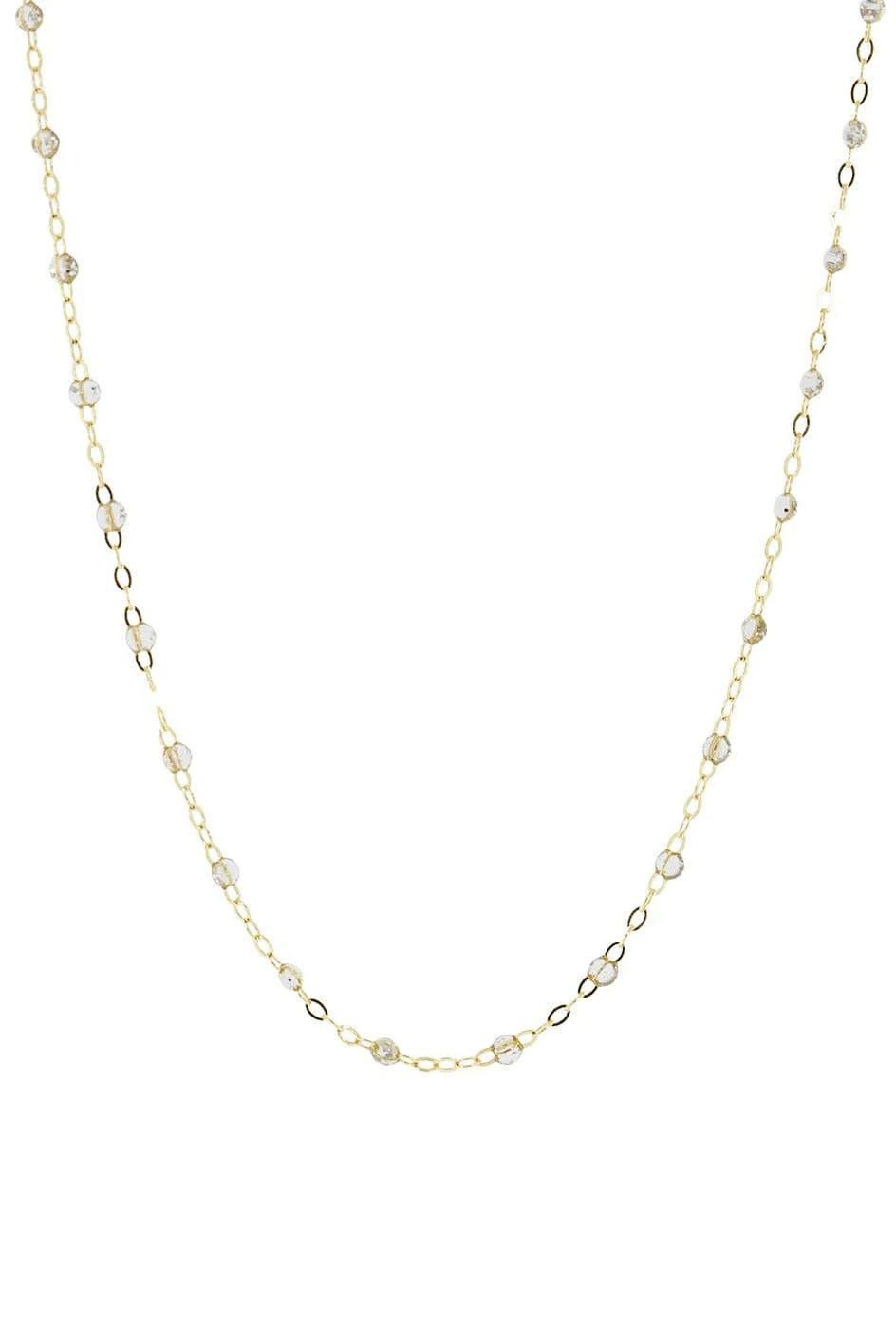 GIGI CLOZEAU-Classic Gigi Necklace - 16.5in - Sparkle-SPARKLE