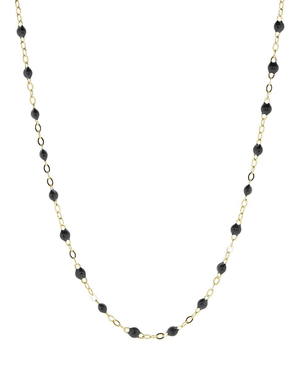 GIGI CLOZEAU-Lapis Bead Classic Gigi Necklace-YG/LAPIS