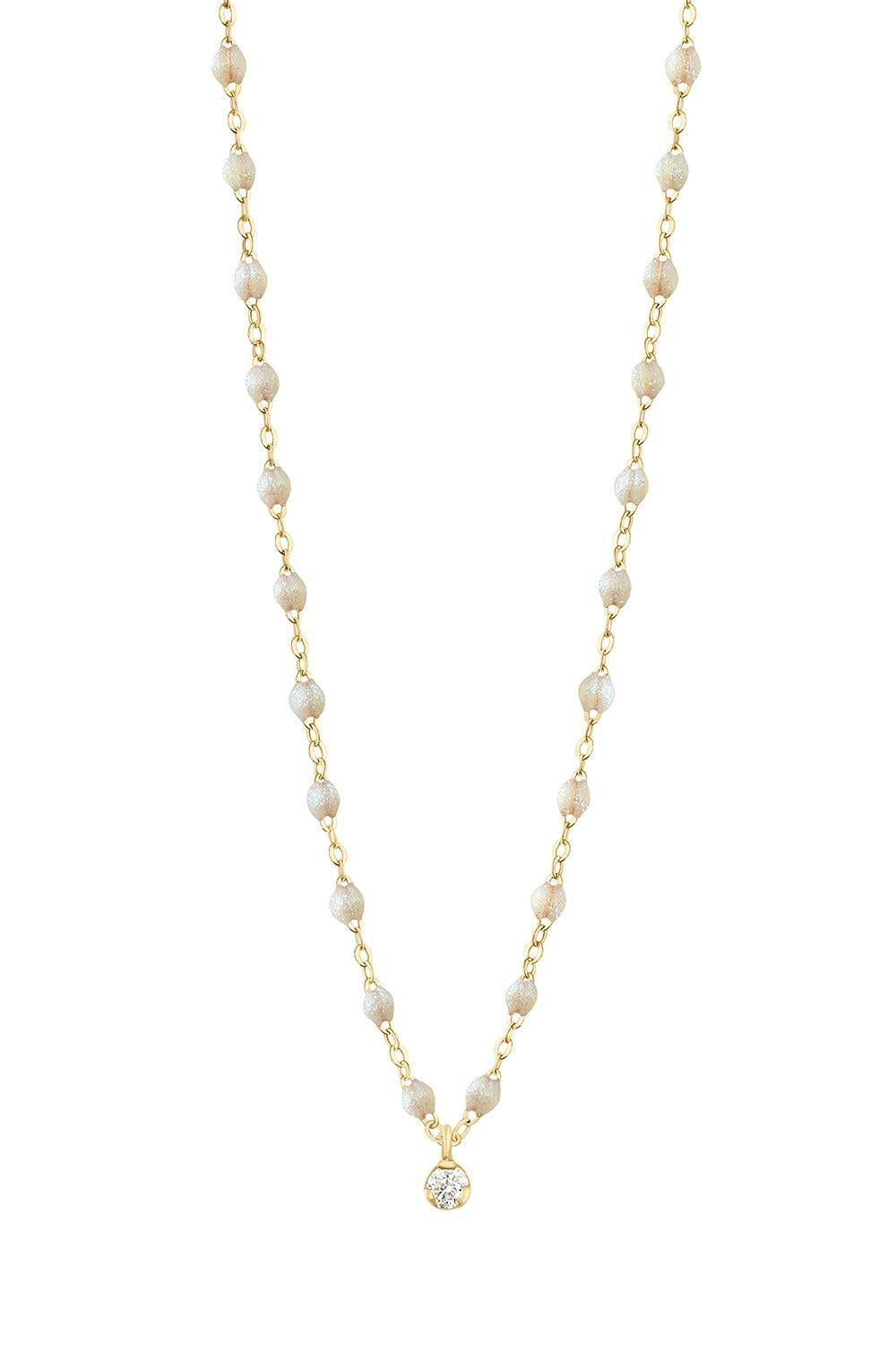 1 Diamond Opal Gigi Classic Supreme Necklace - Opal-OPAL-16.5-JEWELRYFINE JEWELNECKLACE O-GIGI CLOZEAU
