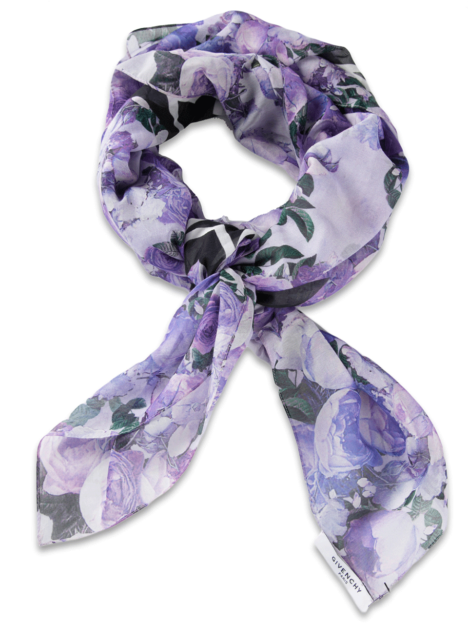 GIVENCHY-Roses And Stars Scarf-
