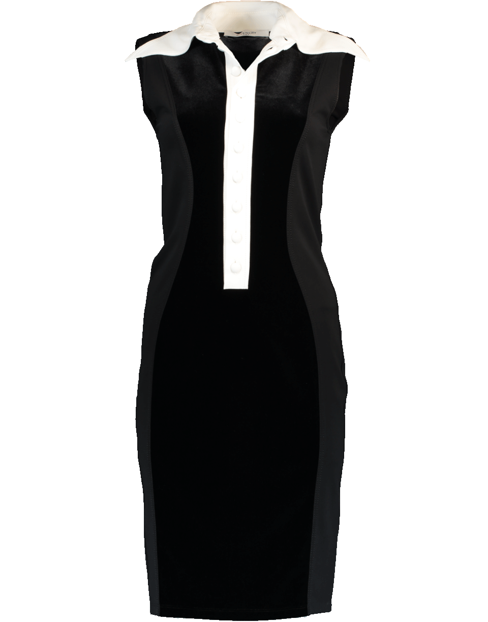 GIVENCHY-Henley Velvet Dress-