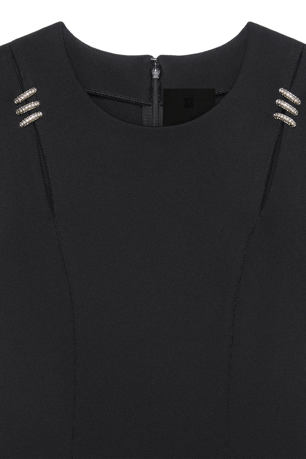 GIVENCHY-Sleeveless Fit And Flare Dress-