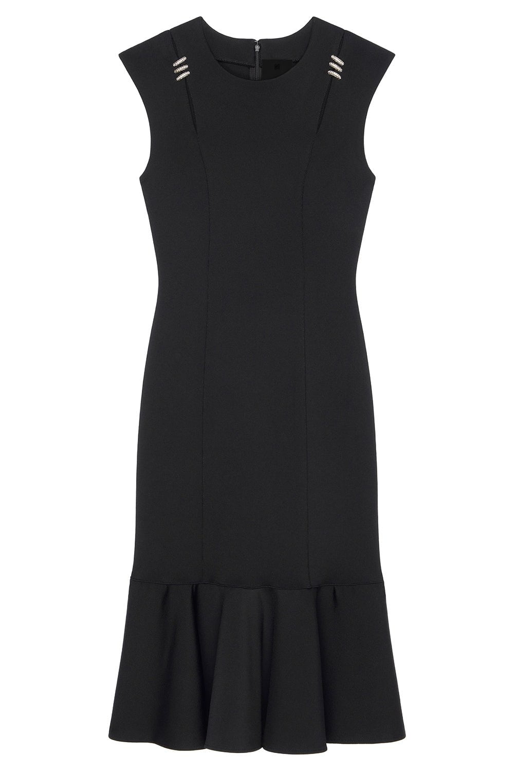 GIVENCHY-Sleeveless Fit And Flare Dress-