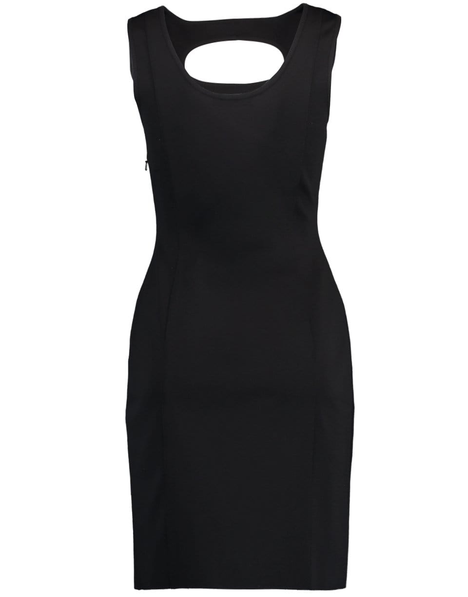 GIVENCHY-Sleeveless Keyhole Knit Dress-
