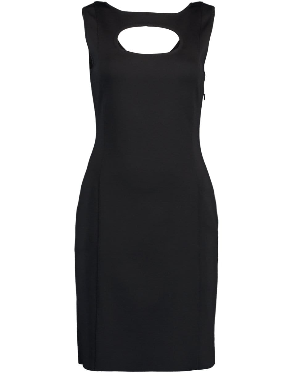 GIVENCHY-Sleeveless Keyhole Knit Dress-