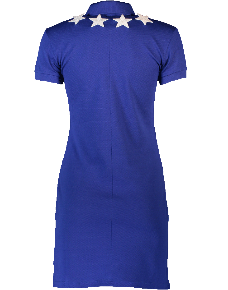 GIVENCHY-Polo Dress With Stars-