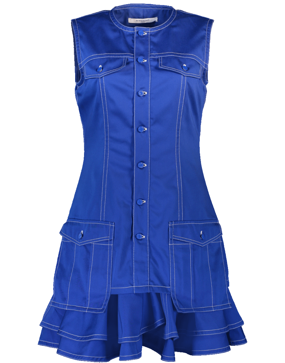 GIVENCHY-Flounce Dress-