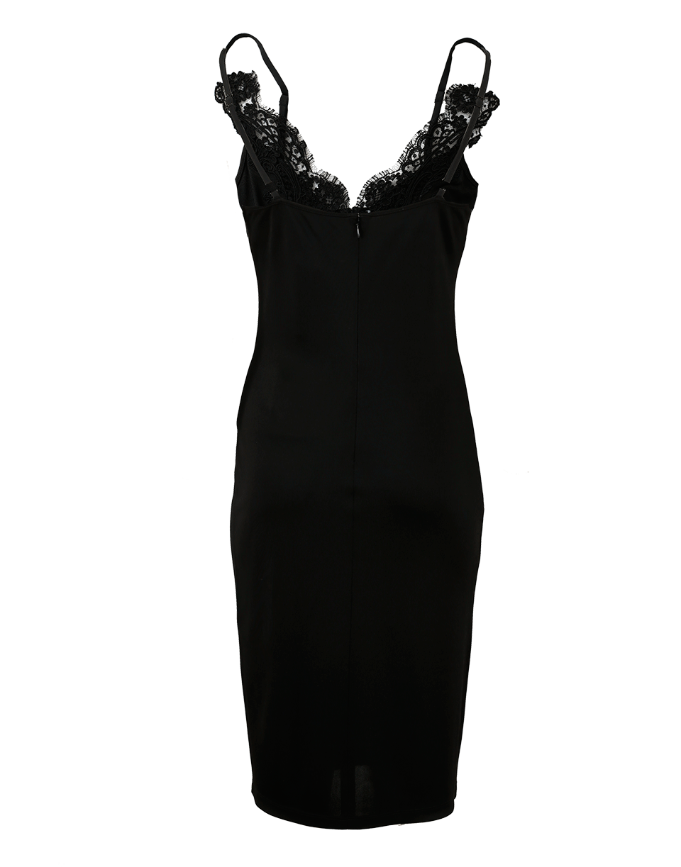 GIVENCHY-Cami Jersey Macrame Dress-