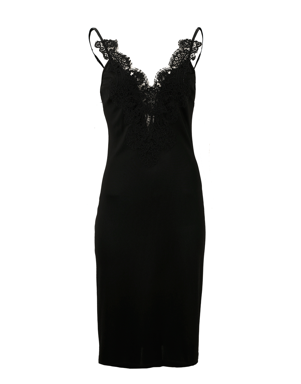 GIVENCHY-Cami Jersey Macrame Dress-