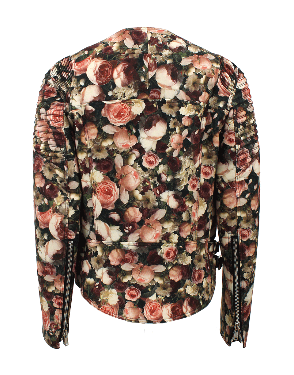 GIVENCHY-Asymmetrical Biker Jacket-MULTI