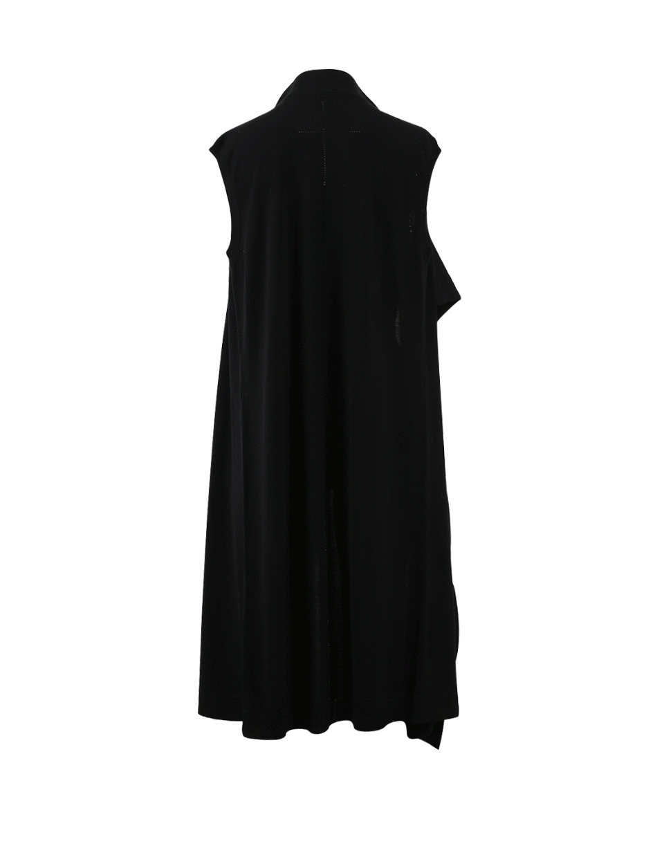 GIVENCHY-Drape Front Vest-