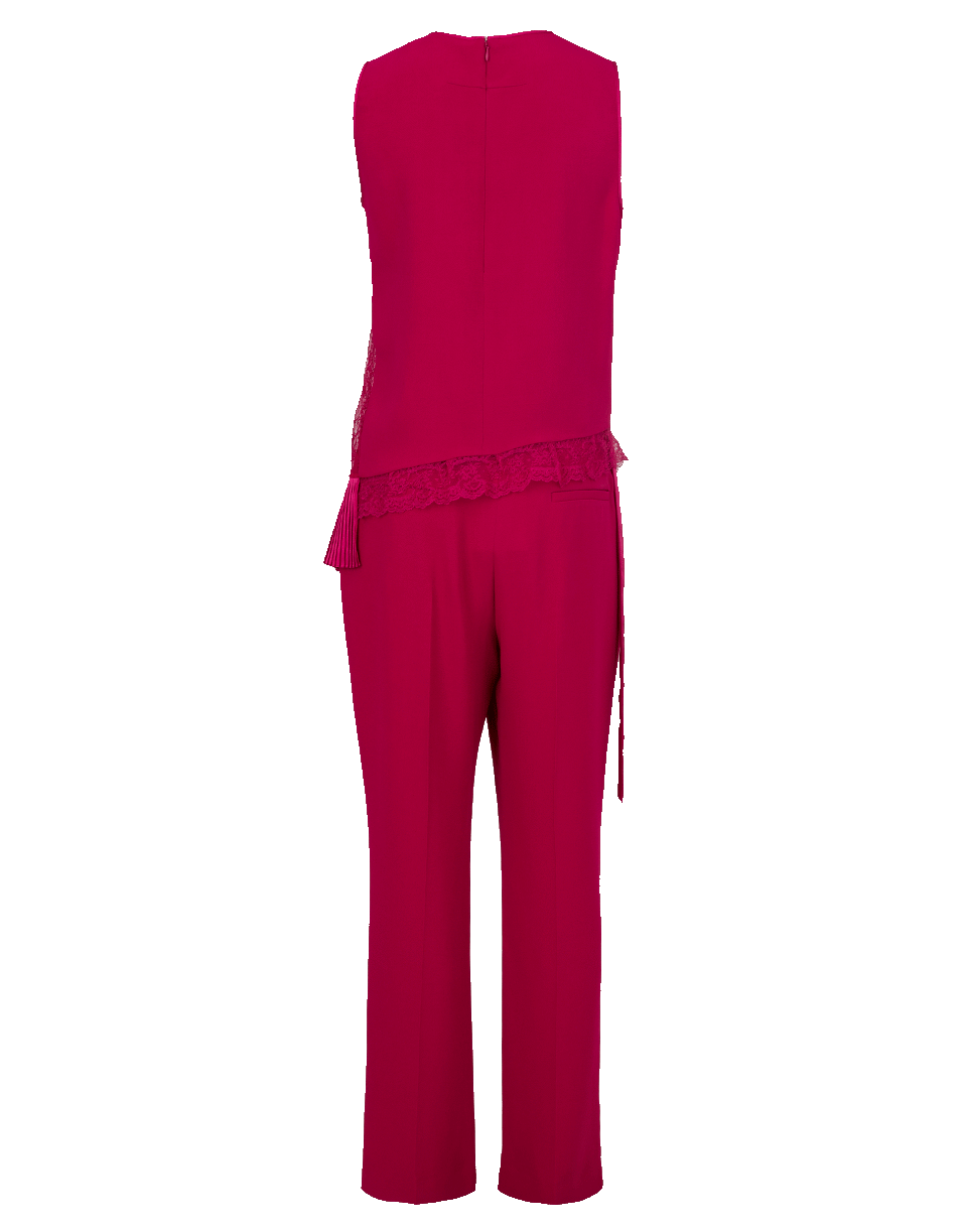 GIVENCHY-Cady Pant With Mixed Media Top-