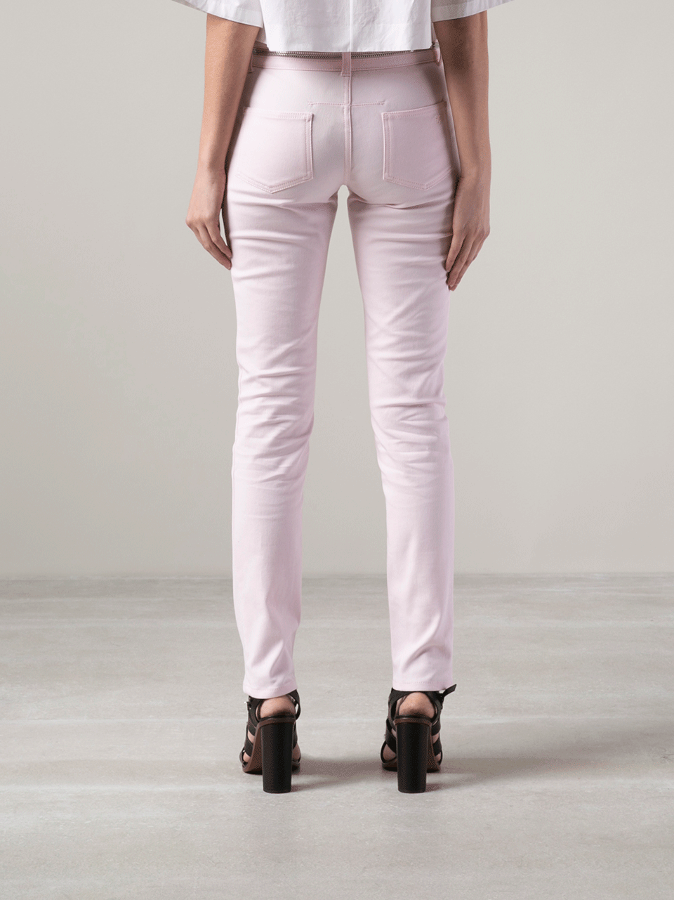 GIVENCHY-Skinny Stretch Cropped Jean-