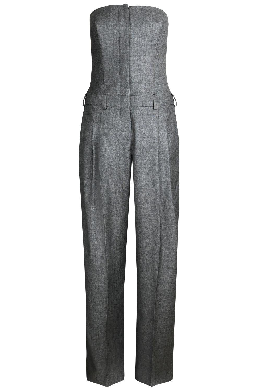 Bullet Bustier Jumpsuit-GREY MIX-38-CLOTHINGPANTJUMPSUIT-GIVENCHY
