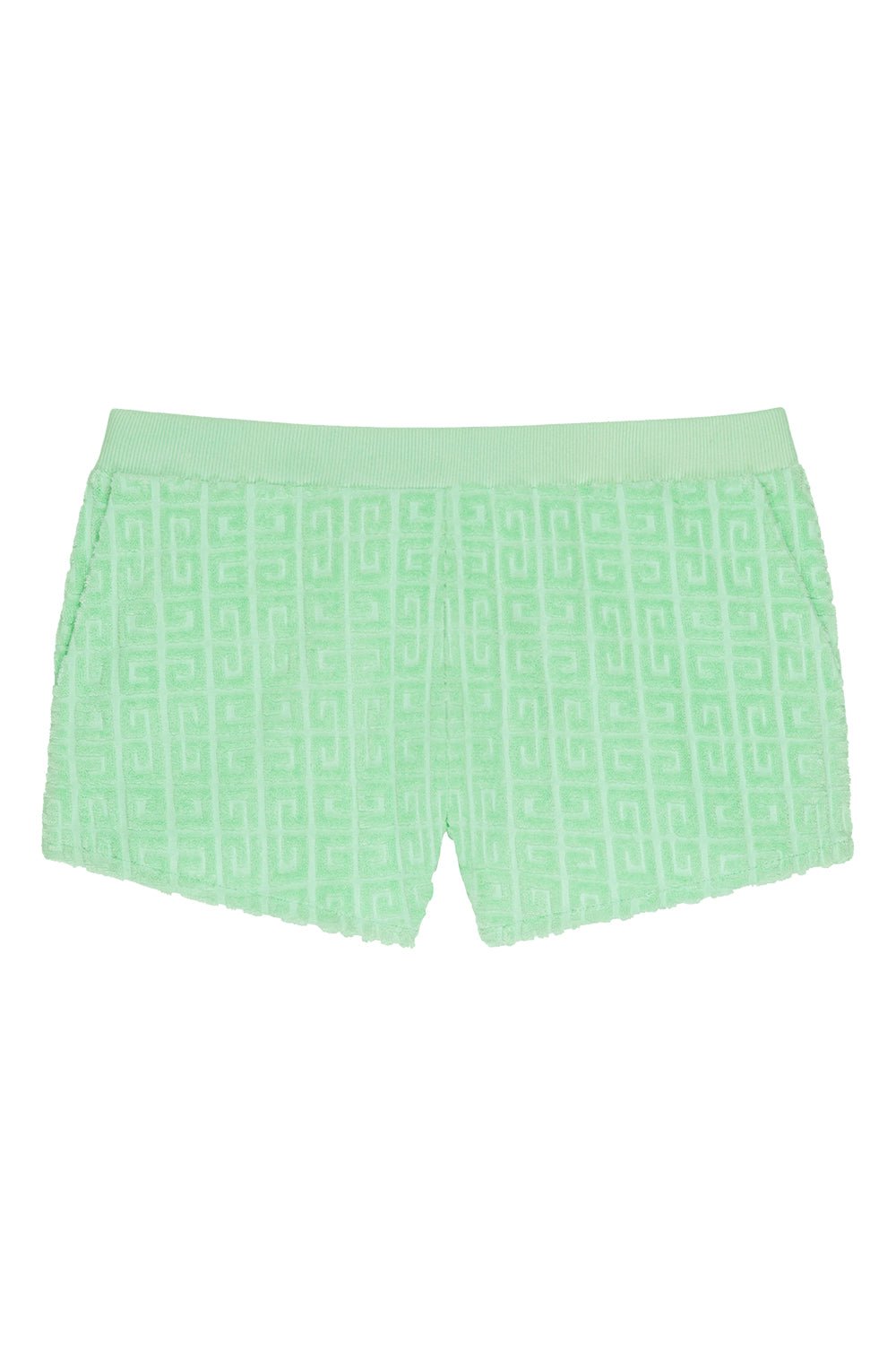 GIVENCHY-Toweling Shorts-AQUA GREEN