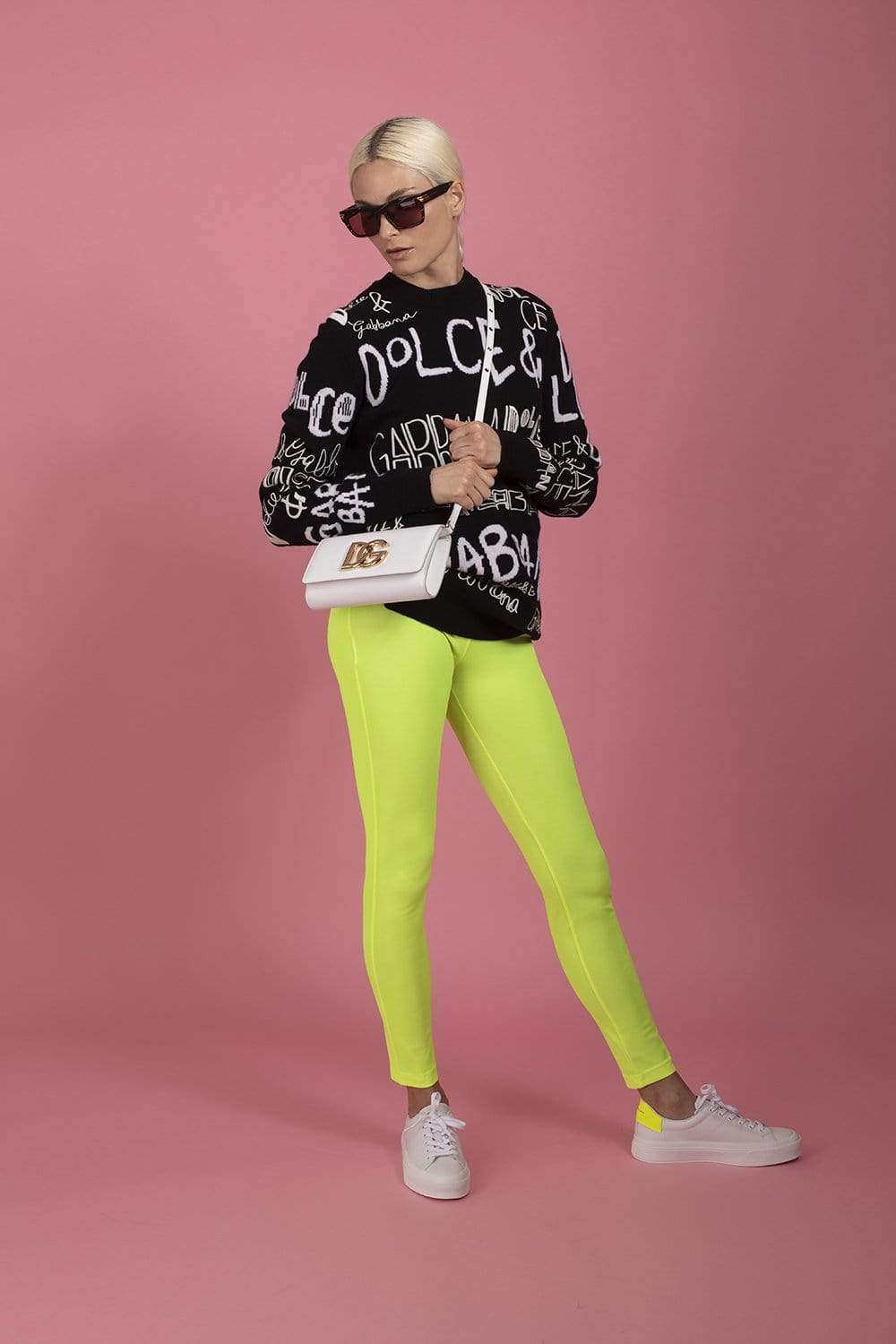 GIVENCHY-Legging With Jacquard Waist-