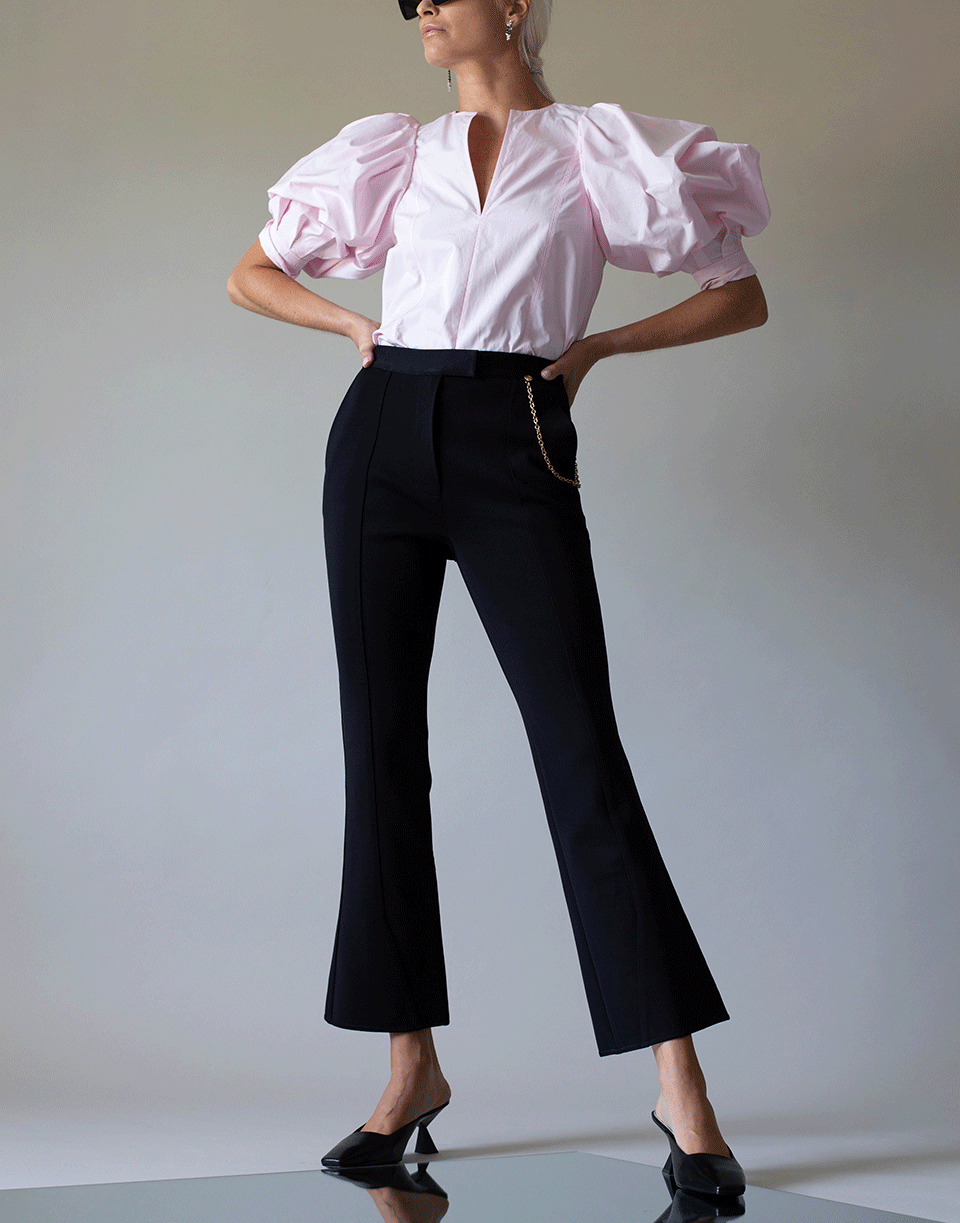 GIVENCHY-Viscose Blend Chain Trouser-