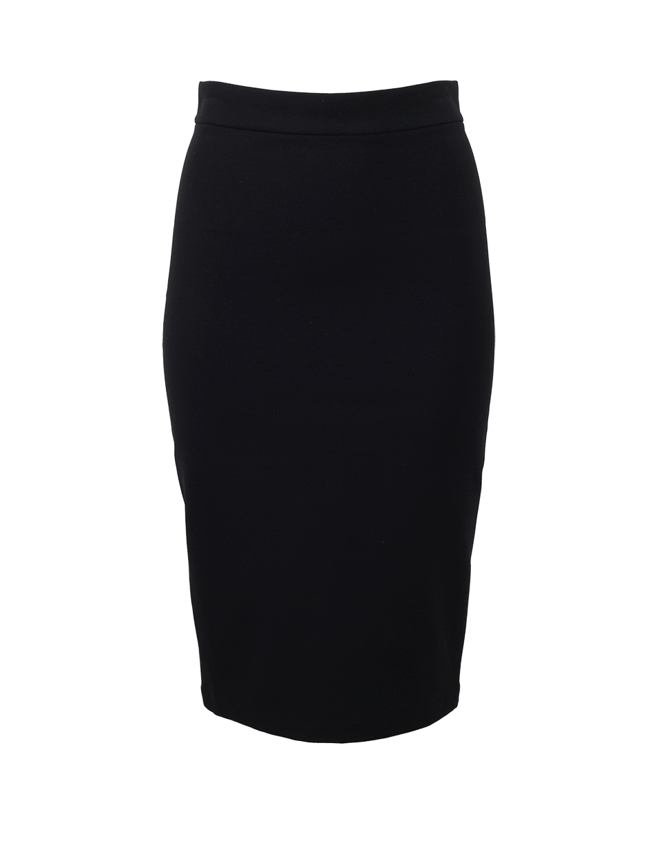 GIVENCHY-Back Zip Pencil Skirt-