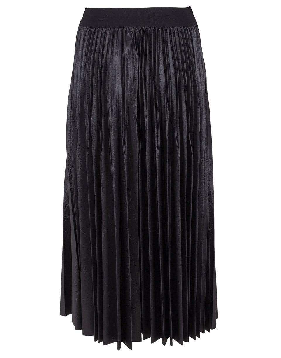 GIVENCHY-GIVENCHY Waistband Pleated Skirt-