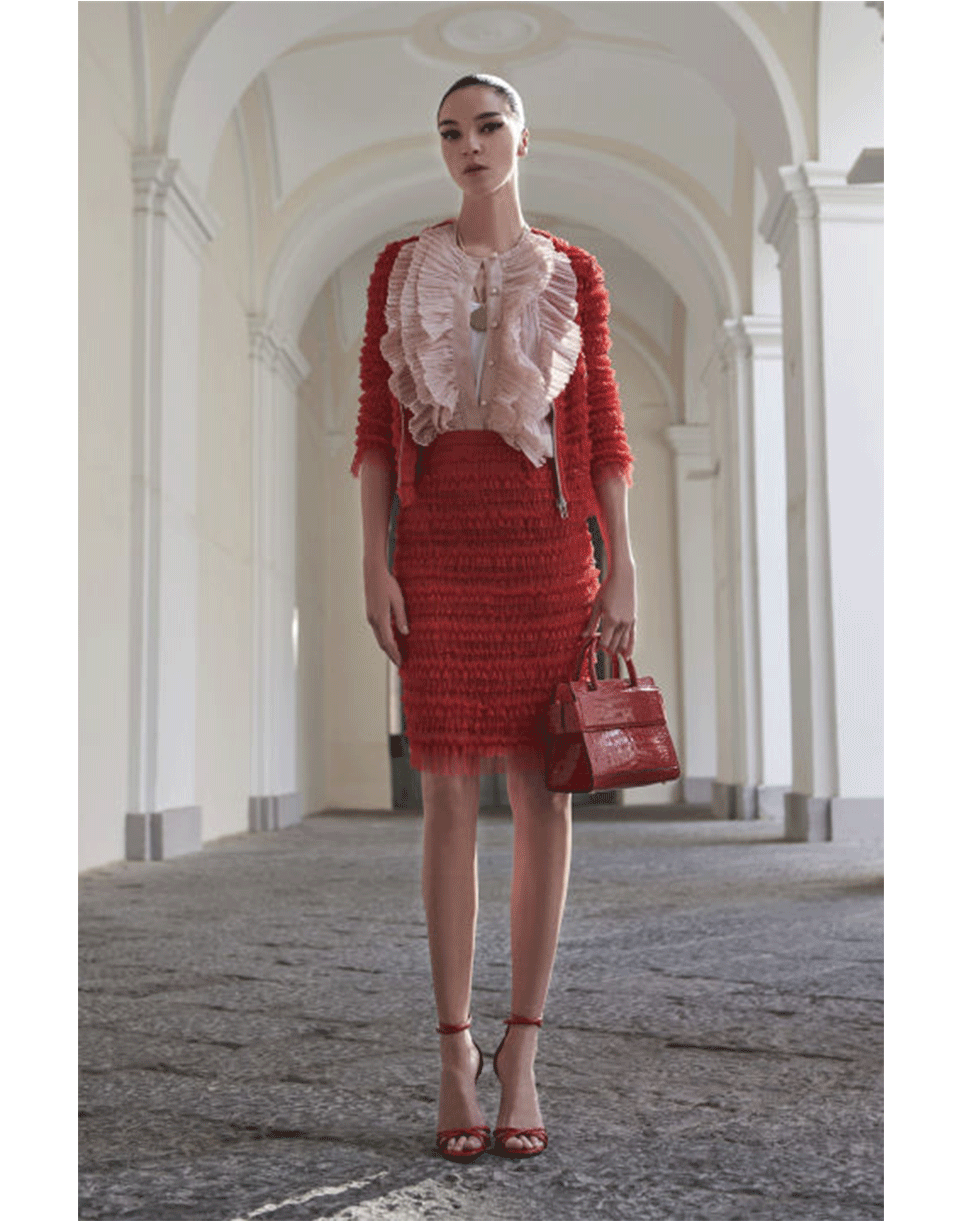 GIVENCHY-Ruffled Blouse-