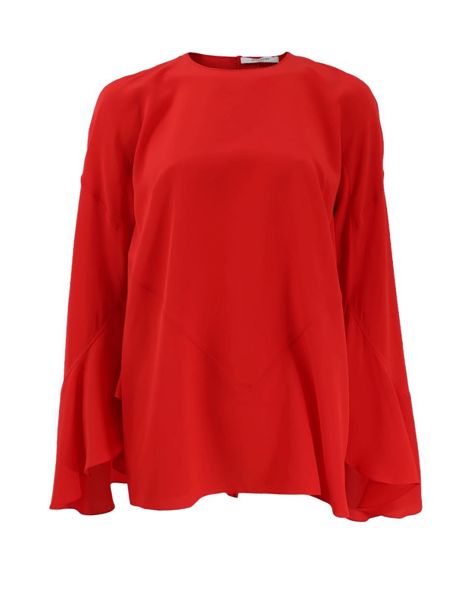 GIVENCHY-Bell Sleeve Blouse-
